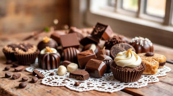 Explorez nos délicieuses options de chocolats et pâtisseries en ligne