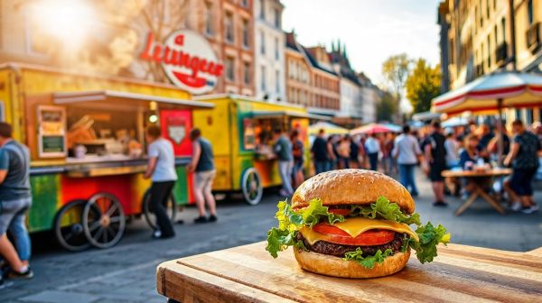 Top 5 des meilleurs food trucks à Reims pour des burgers maison