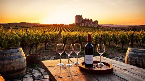 Top destinations pour déguster des vins rouges exquis
